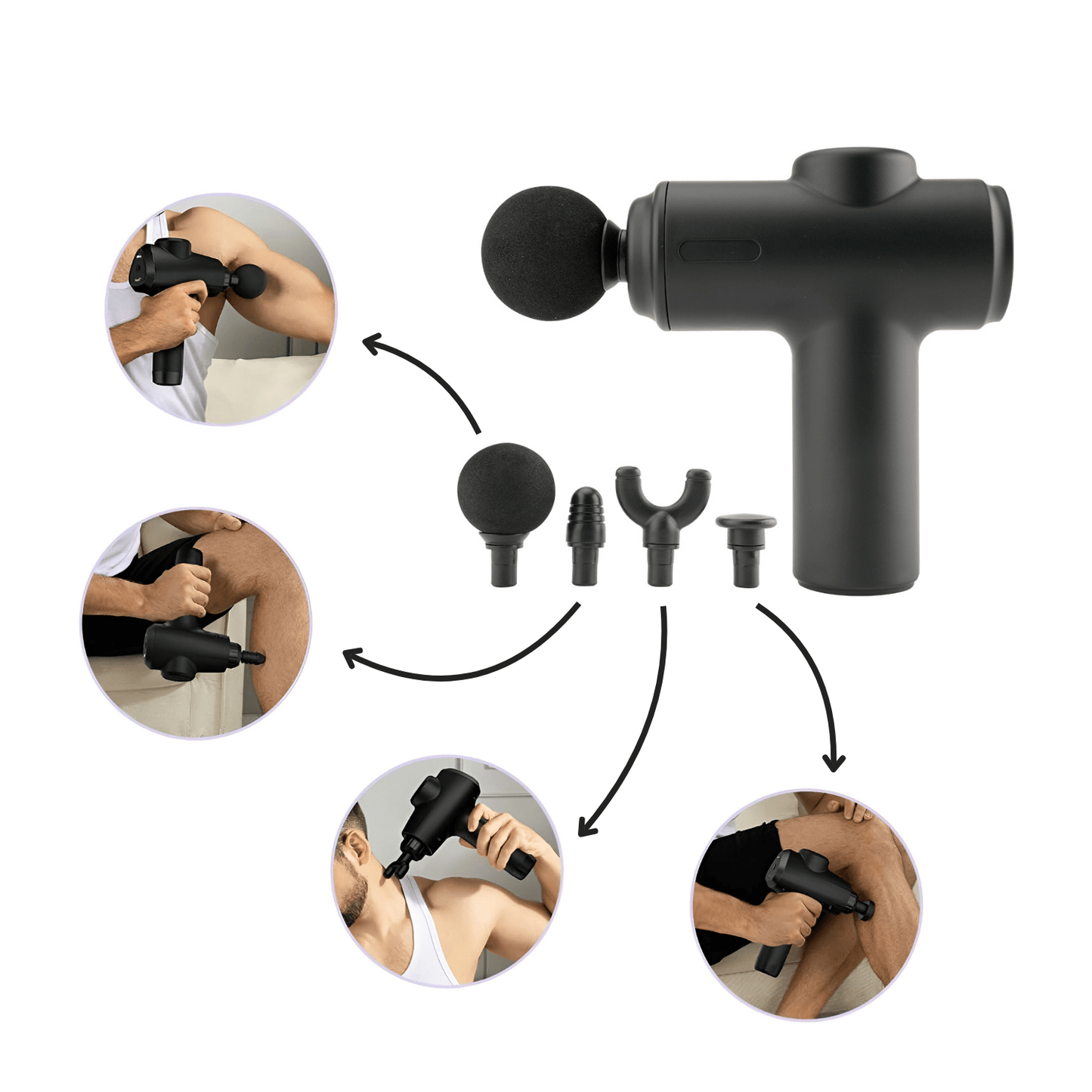 Pistola de Masaje Muscular PRO™